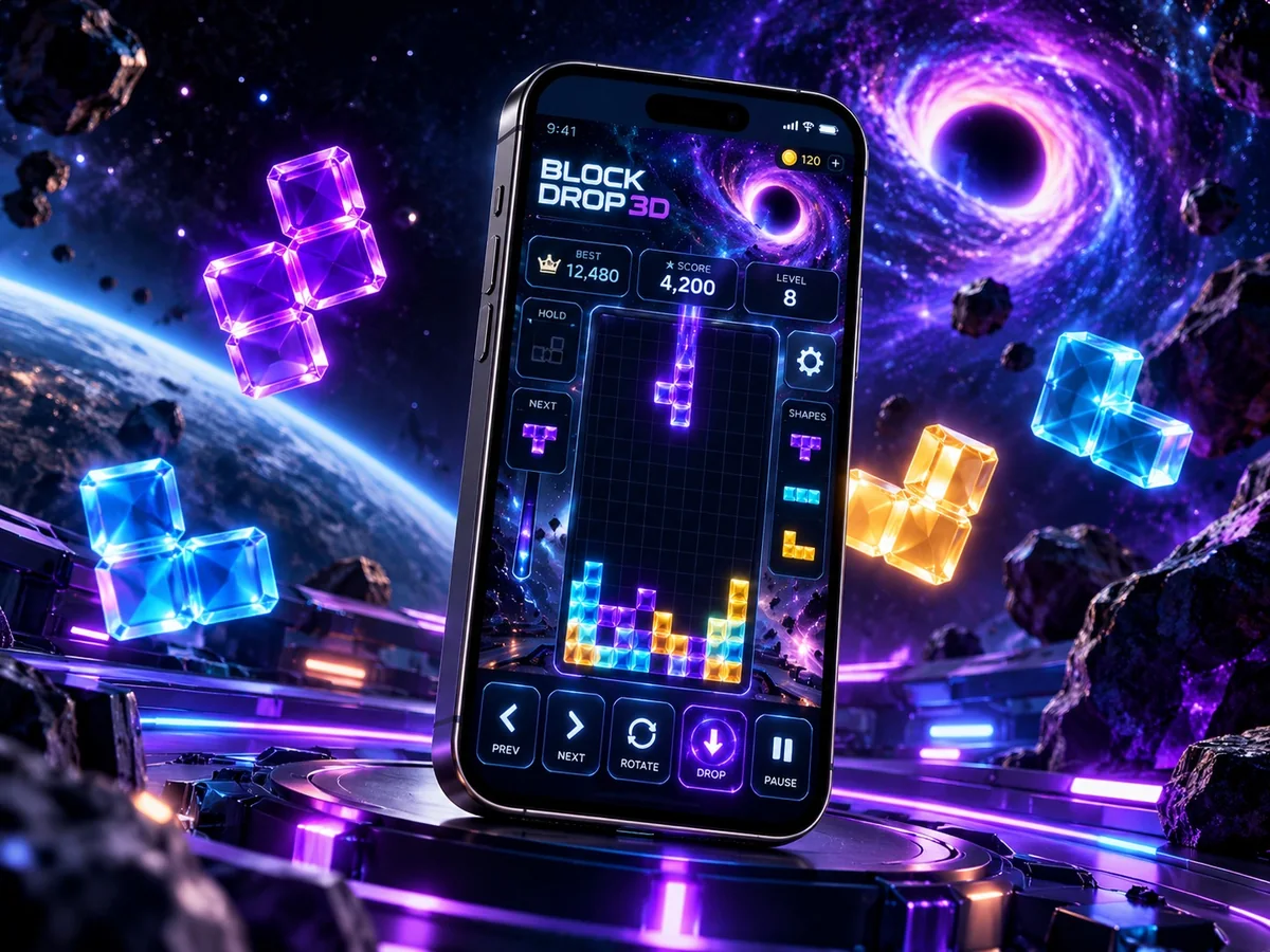 BlockDrop 3D