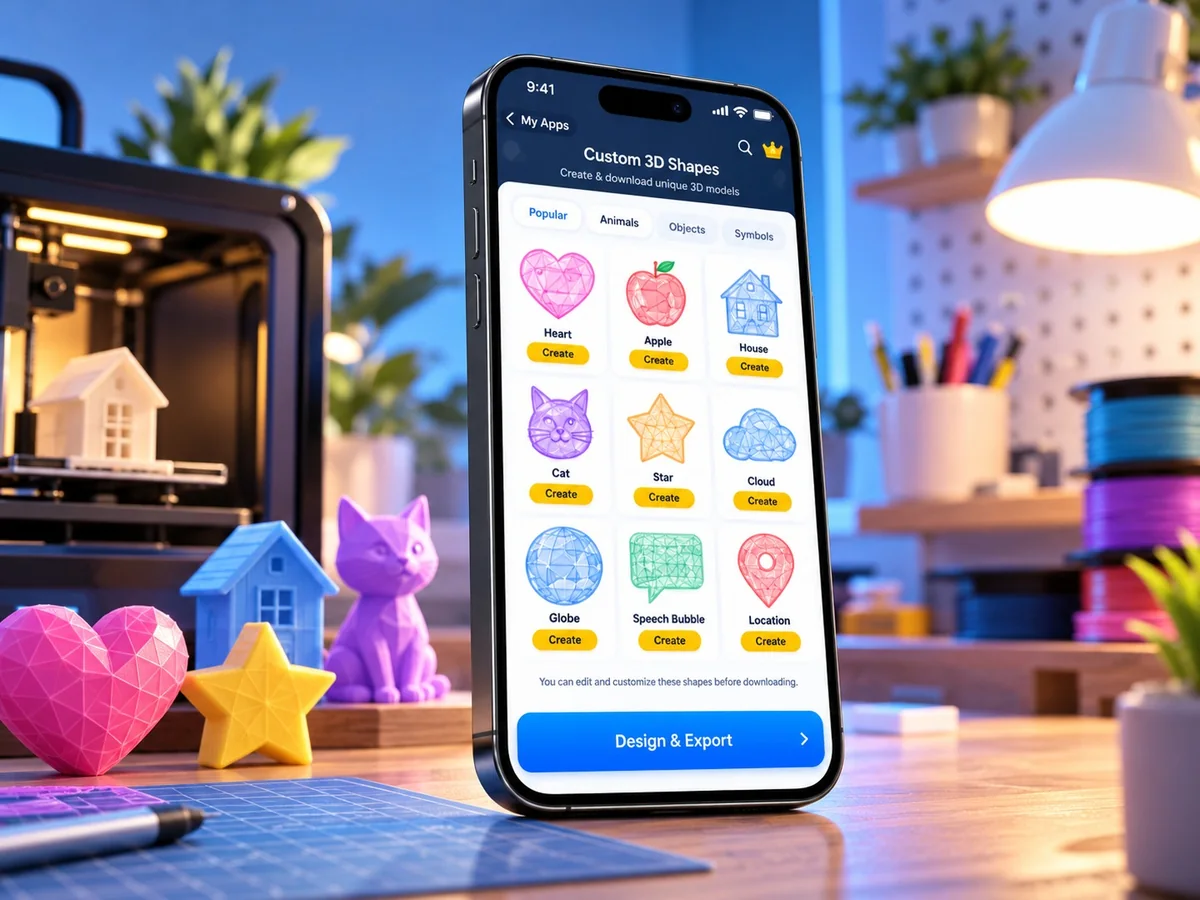 Custom 3D Shapes
