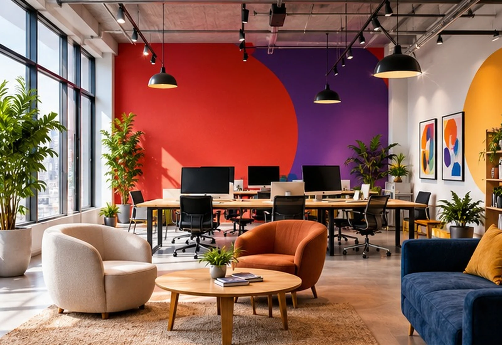 Creative Agency example scene