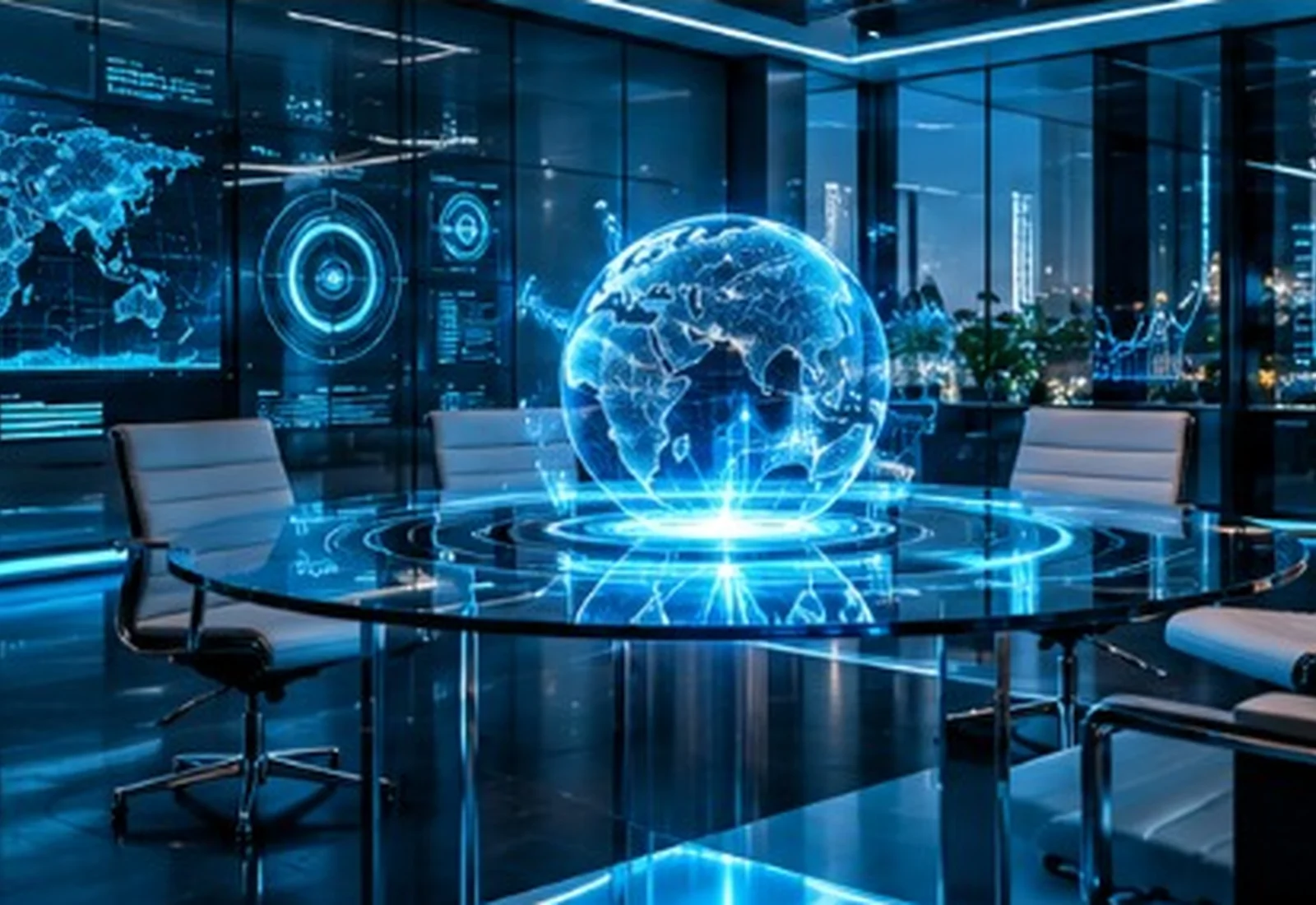 AI / SaaS Technology example scene