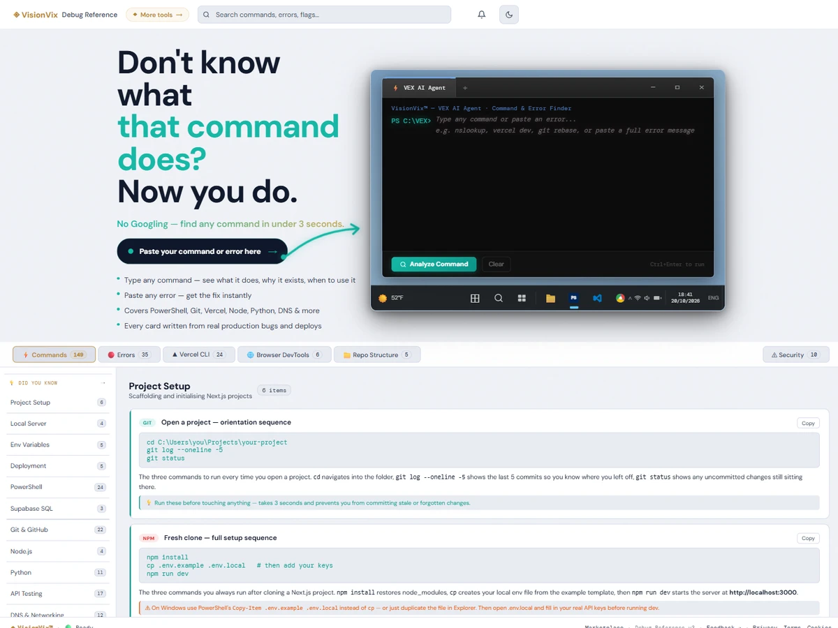Debug Reference