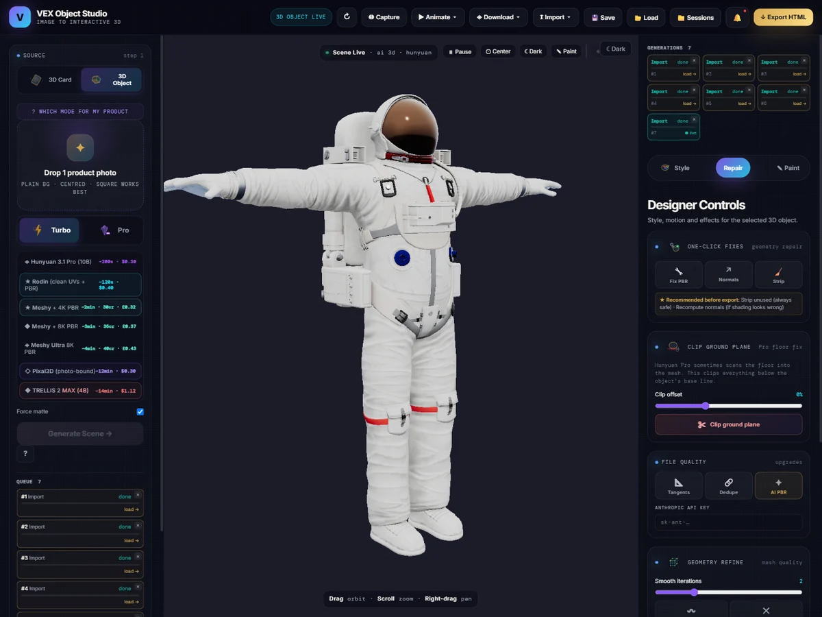 VEX Object Studio